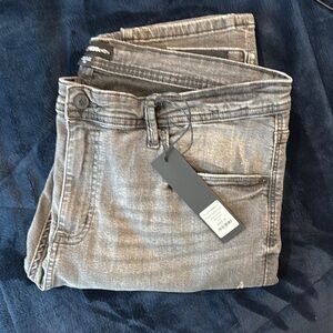 Men's Grey Jeans by Fashion Nova 36